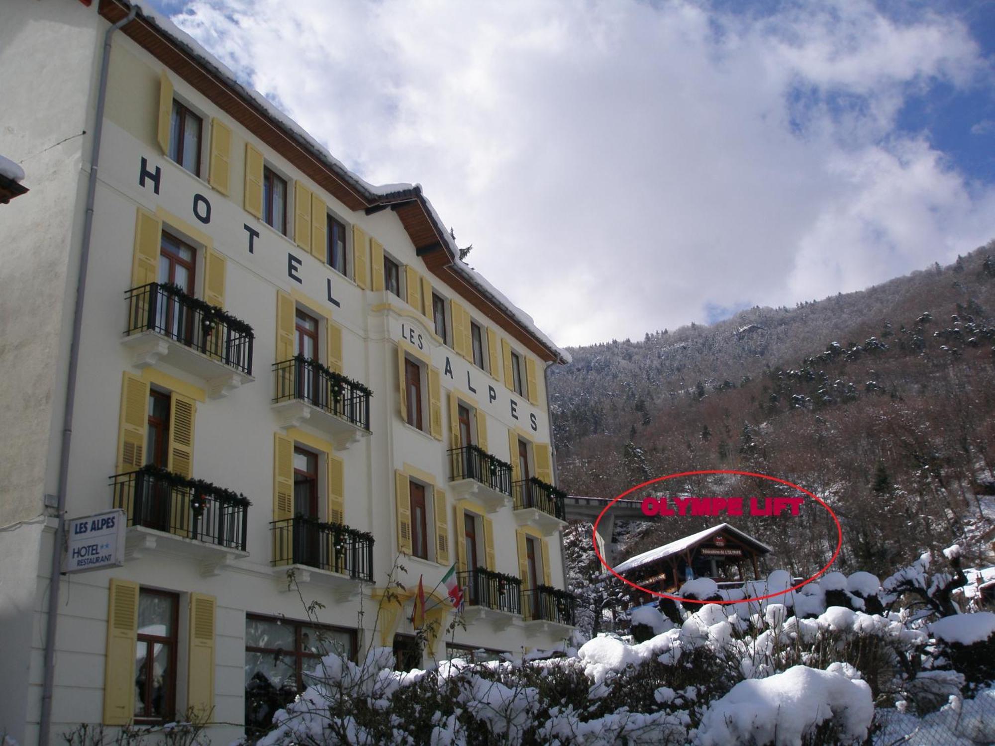 Hotel Des Alpes Brides-les-Bains Eksteriør bilde